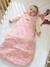Gigoteuse en gaze de coton personnalisable DANS LES BOIS vert sauge+vieux rose 8 - vertbaudet enfant 