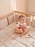 Tour de lit / tour de parc pare-chocs en gaze de coton uni olive+taupe 8 - vertbaudet enfant 