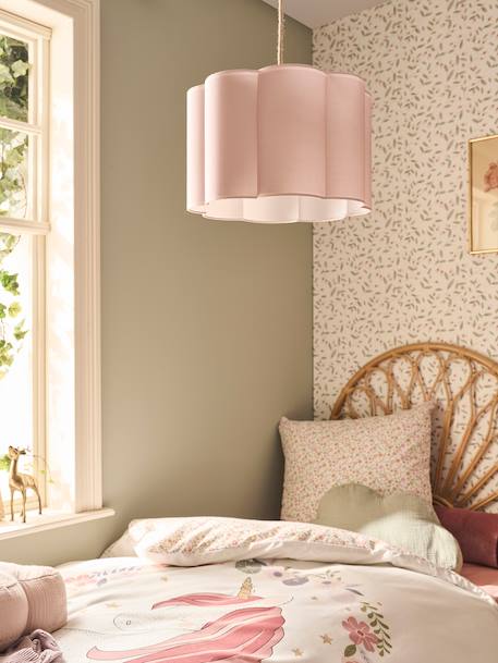 Abat-jour fleur bicolore rose 1 - vertbaudet enfant 