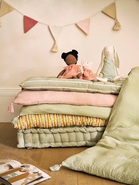 Housse de matelas de sol personnalisable vert sauge 2 - vertbaudet enfant 
