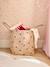 Panier de rangement XL coeur en jute CHERRY beige 1 - vertbaudet enfant 