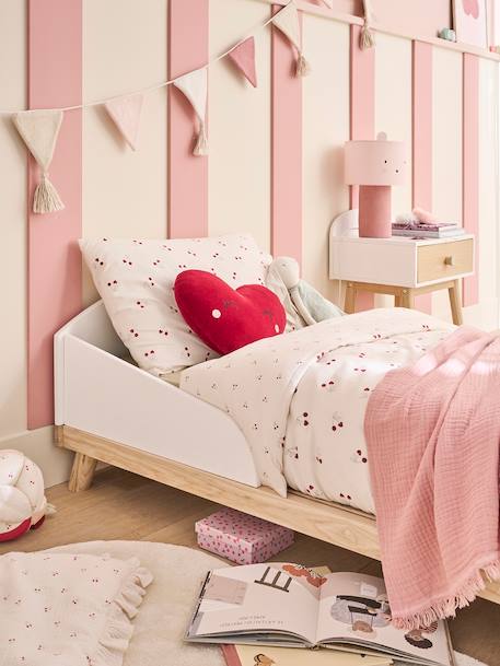 Lit bébé évolutif 70x140 cm CONFETTI blanc 3 - vertbaudet enfant 