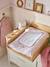 Matelas à langer et 2 tapis de change DANS LES BOIS vert sauge+vieux rose 11 - vertbaudet enfant 