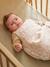 Gigoteuse en gaze de coton personnalisable BABYLON beige imprimé 1 - vertbaudet enfant 