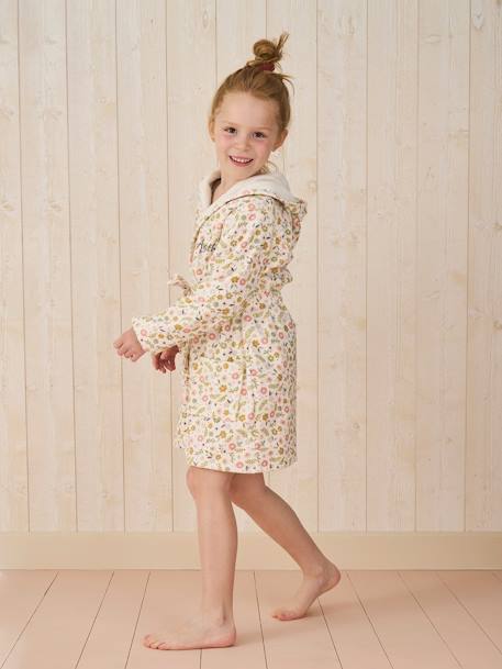 Peignoir de bain enfant personnalisable Petite Licorne, avec coton recyclé blanc imprimé 7 - vertbaudet enfant 