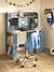 Bureau enfant/ado avec rangement - MISTRAL bleu grisé 1 - vertbaudet enfant 