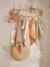 Lot de 3 langes unis en gaze de coton Bio* lot rose+multicolore 11 - vertbaudet enfant 