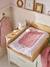 Matelas à langer et 2 tapis de change DANS LES BOIS vert sauge+vieux rose 10 - vertbaudet enfant 