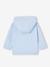 Sweat bébé zippé à capuche bleu ciel+écru 2 - vertbaudet enfant 