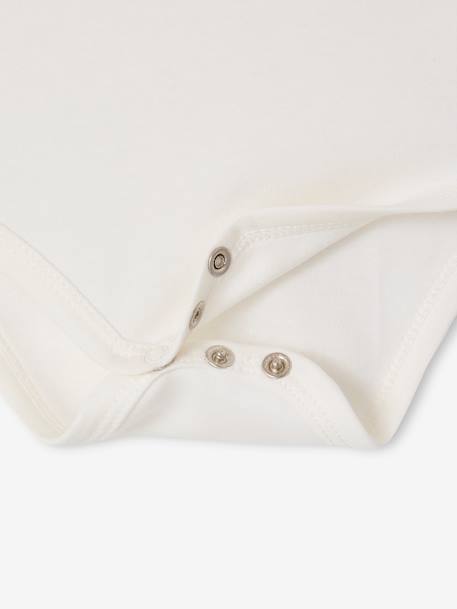 Body bébé col en broderie anglaise manches longues écru 5 - vertbaudet enfant 