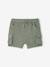 Short style battle bébé en molleton texturé kaki+noisette 2 - vertbaudet enfant 