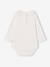 Body bébé col en broderie anglaise manches longues écru 3 - vertbaudet enfant 