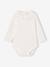 Body bébé col en broderie anglaise manches longues écru 2 - vertbaudet enfant 
