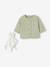 Veste matelassée bébé et doudou coffret cadeau naissance vert sauge 1 - vertbaudet enfant 