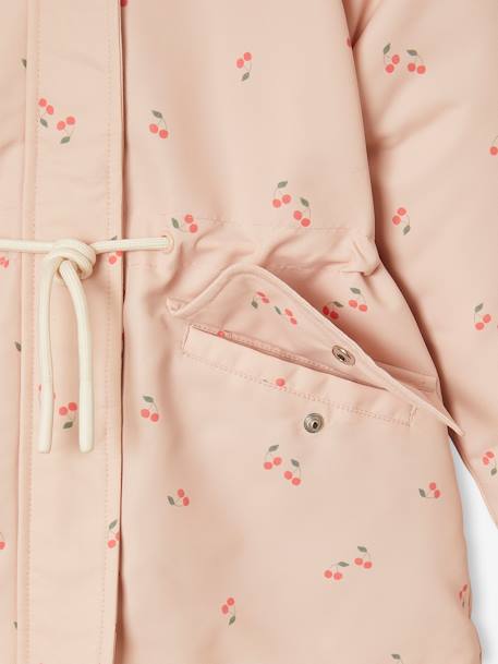 Parka fille 3 en 1 à capuche rose pâle 6 - vertbaudet enfant 