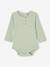 Ensemble body + legging + foulard bébé vert sauge 7 - vertbaudet enfant 