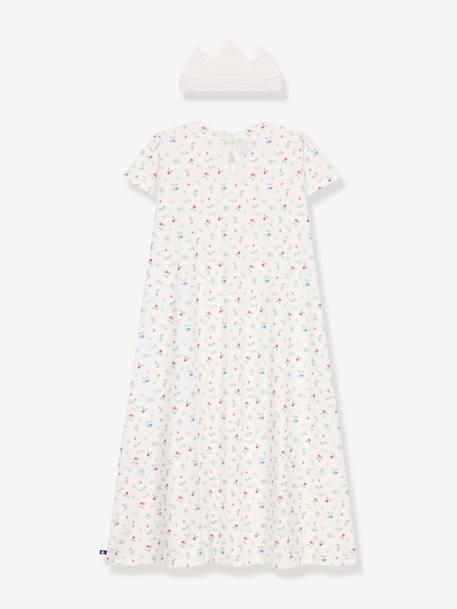 Chemise de nuit et tiare enfant blanc 2 - vertbaudet enfant 