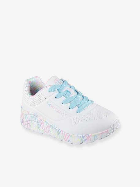 Baskets UNO LITE bleu clair+rose 1 - vertbaudet enfant 