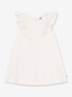 -Robe enfant en coton manches courtes