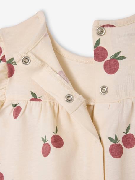 Robe bébé en jersey BASICS bleu royal rayé+rose+vanille 11 - vertbaudet enfant 