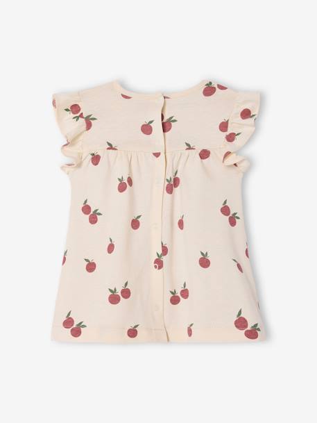 Robe bébé en jersey BASICS bleu royal rayé+rose+vanille 10 - vertbaudet enfant 