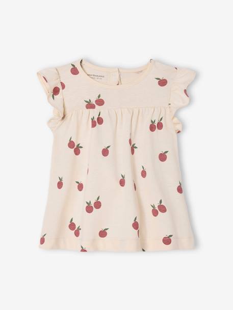 Robe bébé en jersey BASICS bleu royal rayé+rose+vanille 9 - vertbaudet enfant 