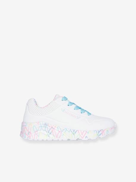 Baskets UNO LITE bleu clair+rose 2 - vertbaudet enfant 