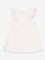 Robe enfant en coton manches courtes blanc 3 - vertbaudet enfant 