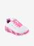Baskets UNO LITE bleu clair+rose 3 - vertbaudet enfant 