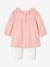 Ensemble bébé naissance robe + legging + bandeau rose 5 - vertbaudet enfant 