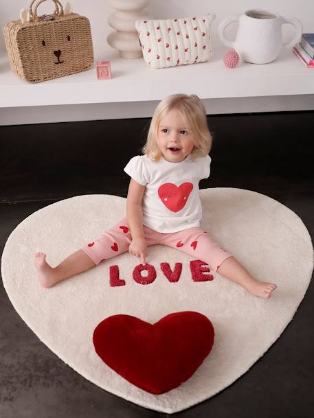 Lot de 3 t-shirts bébé fille manches longues écru+rayé rouge 21 - vertbaudet enfant 