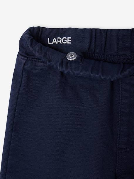 Tregging fille large marine+mauve 3 - vertbaudet enfant 