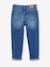 Jean fille droit MorphologiK tour de hanches Fin bleu foncé+denim bleached+stone 4 - vertbaudet enfant 