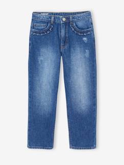 -Jean fille droit MorphologiK tour de hanches Medium