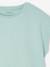 Lot de 3 tee-shirts fille fantaisie manches courtes bleu grisé+bleu pâle+rose poudré 6 - vertbaudet enfant 