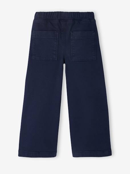 Tregging fille large marine+mauve 2 - vertbaudet enfant 
