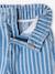 Pantalon fille large motifs fantaisie bleu clair+denim gris+gris+rayé bleu 20 - vertbaudet enfant 