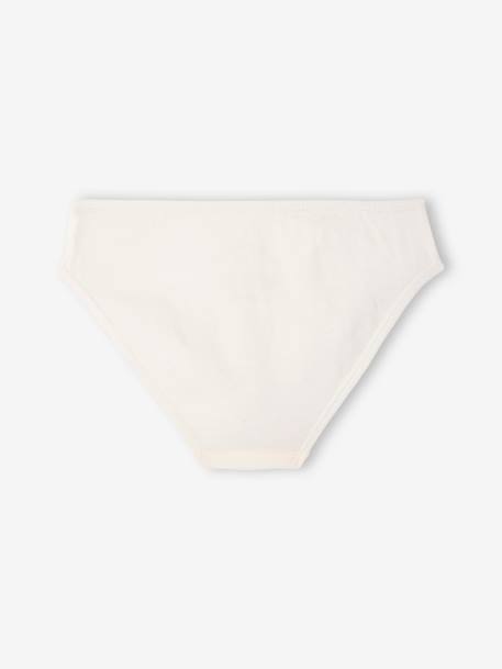 Lot de 7 culottes fille fantaisie écru 9 - vertbaudet enfant 