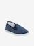 Chaussons velours élastiqués enfant - Fabriqués en France gris+marine 7 - vertbaudet enfant 