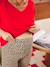 Legging de grossesse imprimé léopard en coton biologique* noir imprimé 6 - vertbaudet enfant 