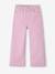 Pantalon fille large couleur pivoine+prune+rose+vert+vert de gris 3 - vertbaudet enfant 