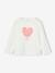 Lot de 3 t-shirts fille fantaisie manches longues anthracite+bleu grisé+corail+indigo+rose 17 - vertbaudet enfant 