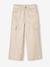Pantalon cargo large irisé fille argent 1 - vertbaudet enfant 