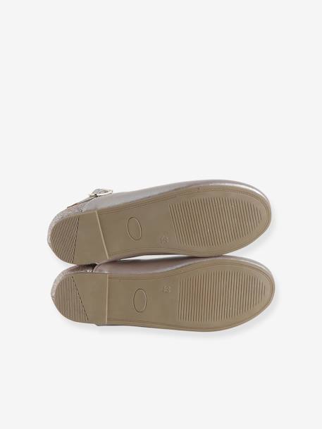 Ballerines pailletées enfant or 5 - vertbaudet enfant 