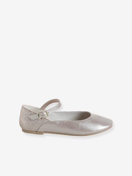 Ballerines pailletées enfant or 2 - vertbaudet enfant 