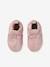 Chaussons élastiqués en cuir souple bébé or+rose 10 - vertbaudet enfant 