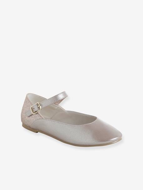 Ballerines pailletées enfant or 1 - vertbaudet enfant 