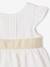 Robe cérémonie bébé fille ceinture nouée au dos blanc 5 - vertbaudet enfant 