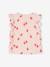 T-shirt à volants motifs fraises fille rose pâle 3 - vertbaudet enfant 