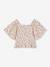 Tee-shirt à smocks motifs fleurs fille multicolore 1 - vertbaudet enfant 